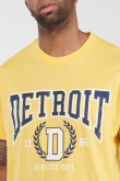 Camiseta manga corta con estampado.