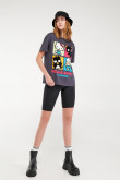 Camiseta manga corta, estampado de Hello Kitty