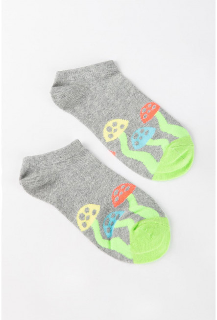 Medias cortas con motivo