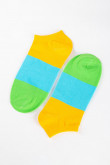 Medias cortas coloridas a rayas