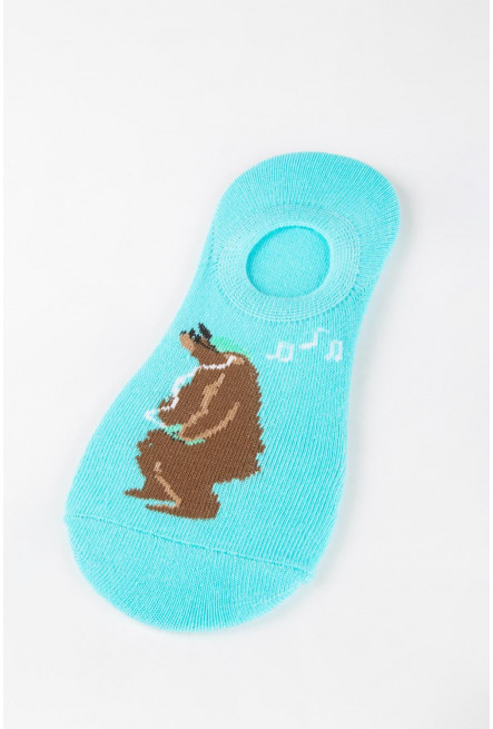 Medias cortas con motivo