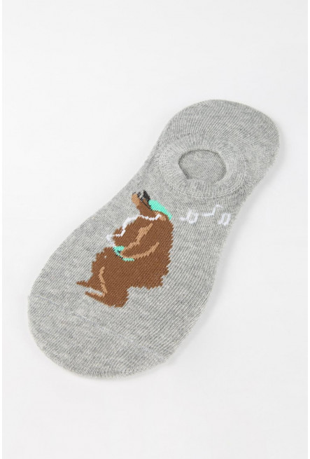 Medias cortas con motivo