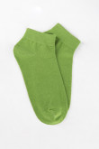 Medias cortas unicolor verdes