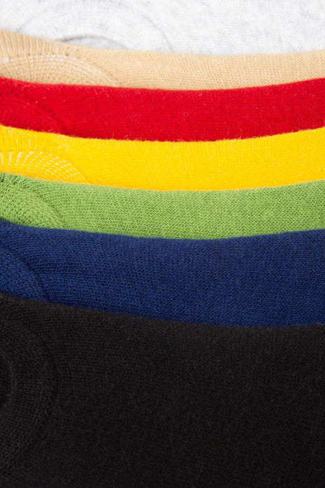 Medias cortas unicolor