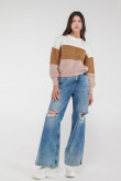 sueter cuello redondo