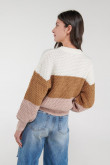 sueter cuello redondo