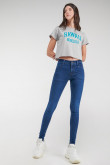 Jean Jegging tiro alto