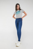 Jean Jegging tiro alto