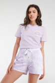 Short tie dye, con bolsillos laterales.