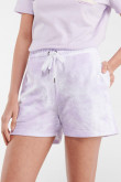 Short tie dye, con bolsillos laterales.