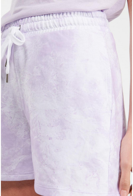 Short tie dye, con bolsillos laterales.