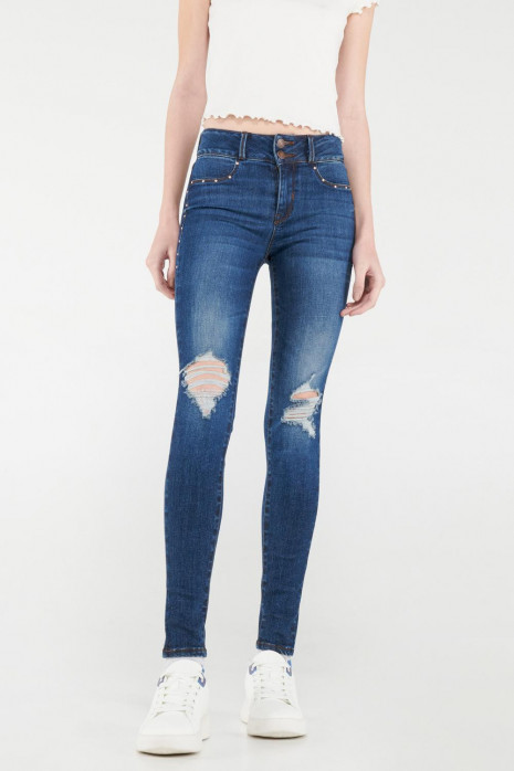 Jean push up piedras
