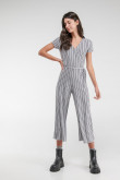 Pantalón enterizo en listador