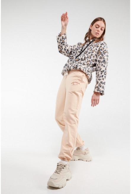 Pantalón jogger con estampado