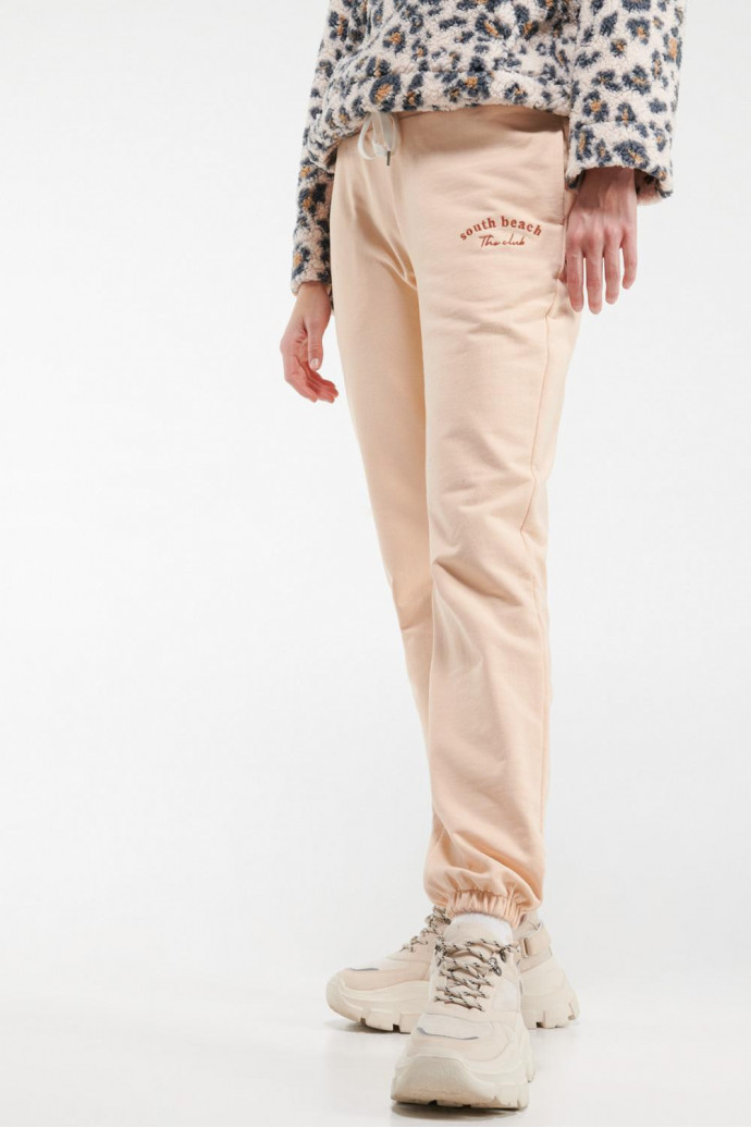 Pantalón jogger con estampado