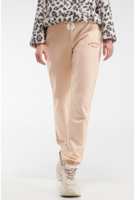 Pantalón jogger con estampado