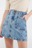 Falda corta Jean.