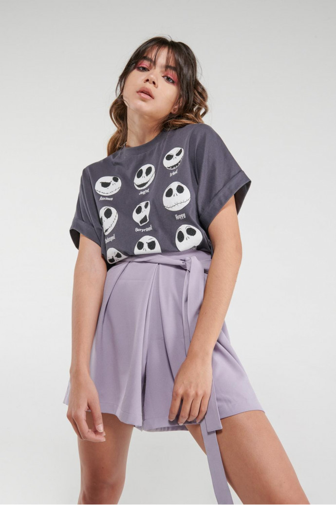 Short con cinturón