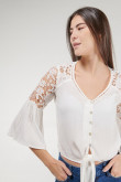 Blusa unicolor