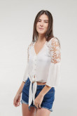 Blusa unicolor