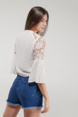 Blusa unicolor