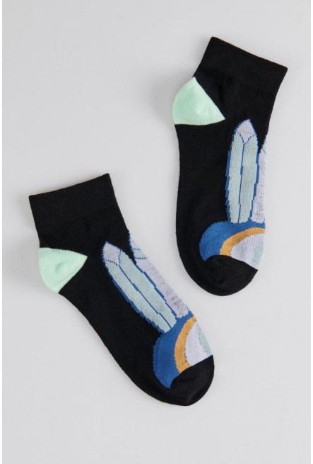 Medias cortas con motivo