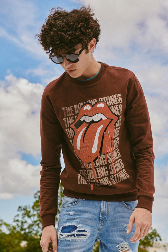 Buzo, estampado de  Rolling Stones