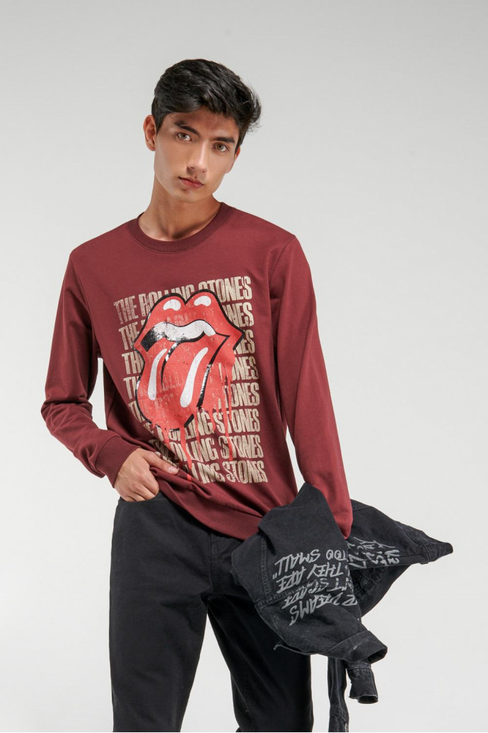 Buzo, estampado de  Rolling Stones