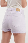Short unicolor tiro alto