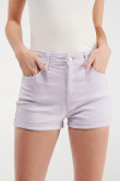 Short unicolor tiro alto