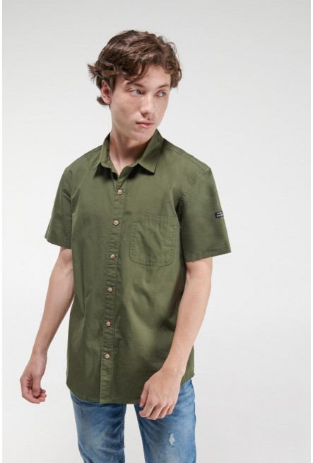 Camisa unicolor