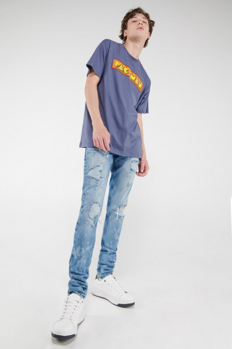 Jean skinny proceso lavado