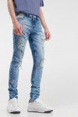 Jean skinny proceso lavado