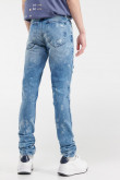 Jean skinny proceso lavado