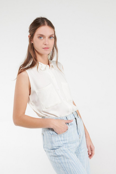 Blusa unicolor