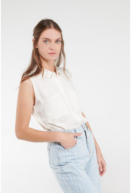 Blusa unicolor