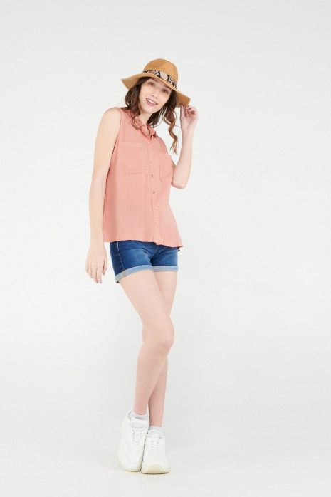 Blusa unicolor