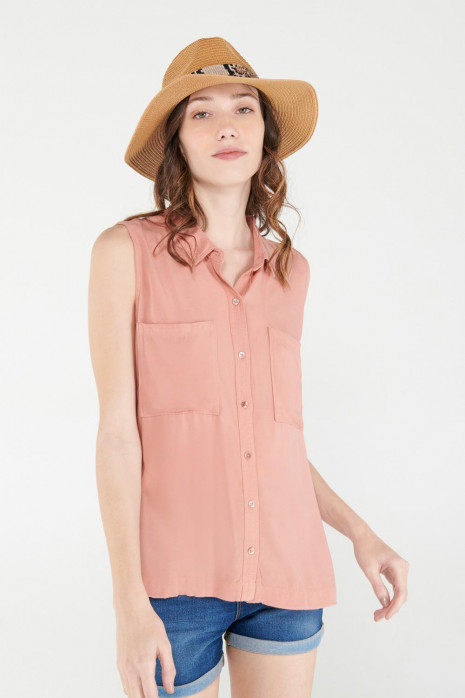 Blusa unicolor