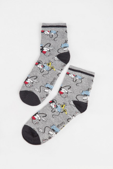 Medias cortas con motivo Disney