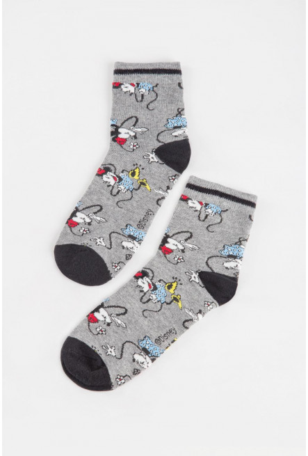Medias cortas con motivo Disney