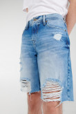 Bermuda Jean con rotos