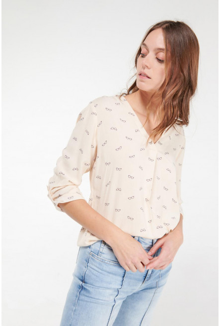 Blusa estampada