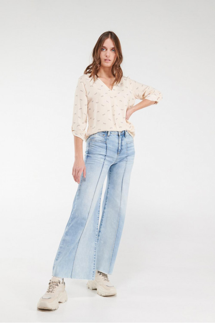 Blusa estampada