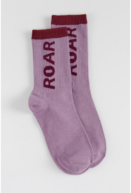 Medias largas con motivo