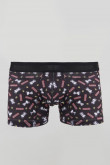Boxer Trunk estampado Snoopy