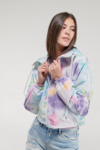 Chaqueta estampado tie dye
