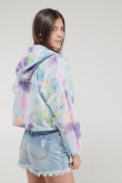 Chaqueta estampado tie dye