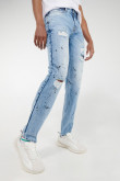 Jean skinny con rotos