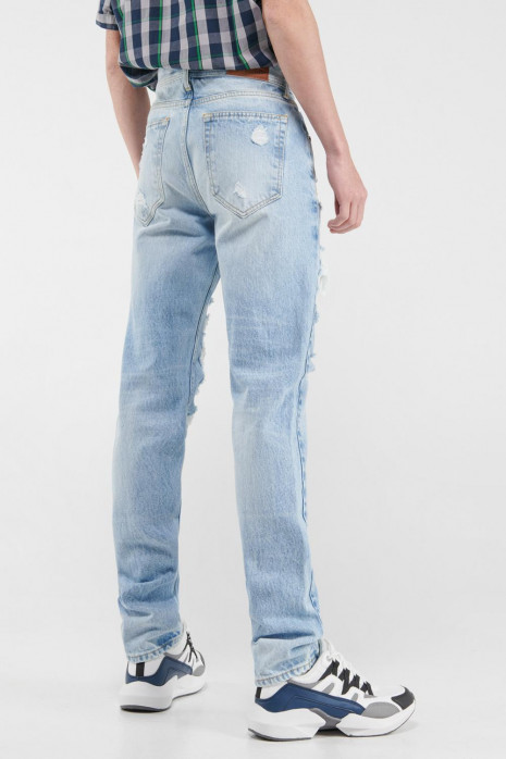 Jean skinny con rotos
