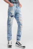 Jean skinny con rotos